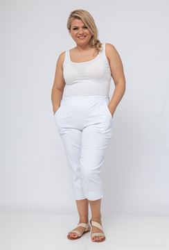 Picture of CURVY GIRL STRETCH THREE QUARTER CAPRI